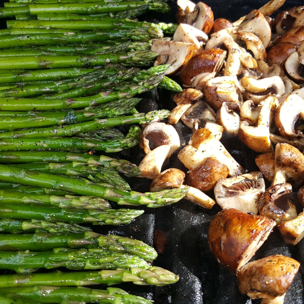 corporate_event_asparagus_and_mushrooms