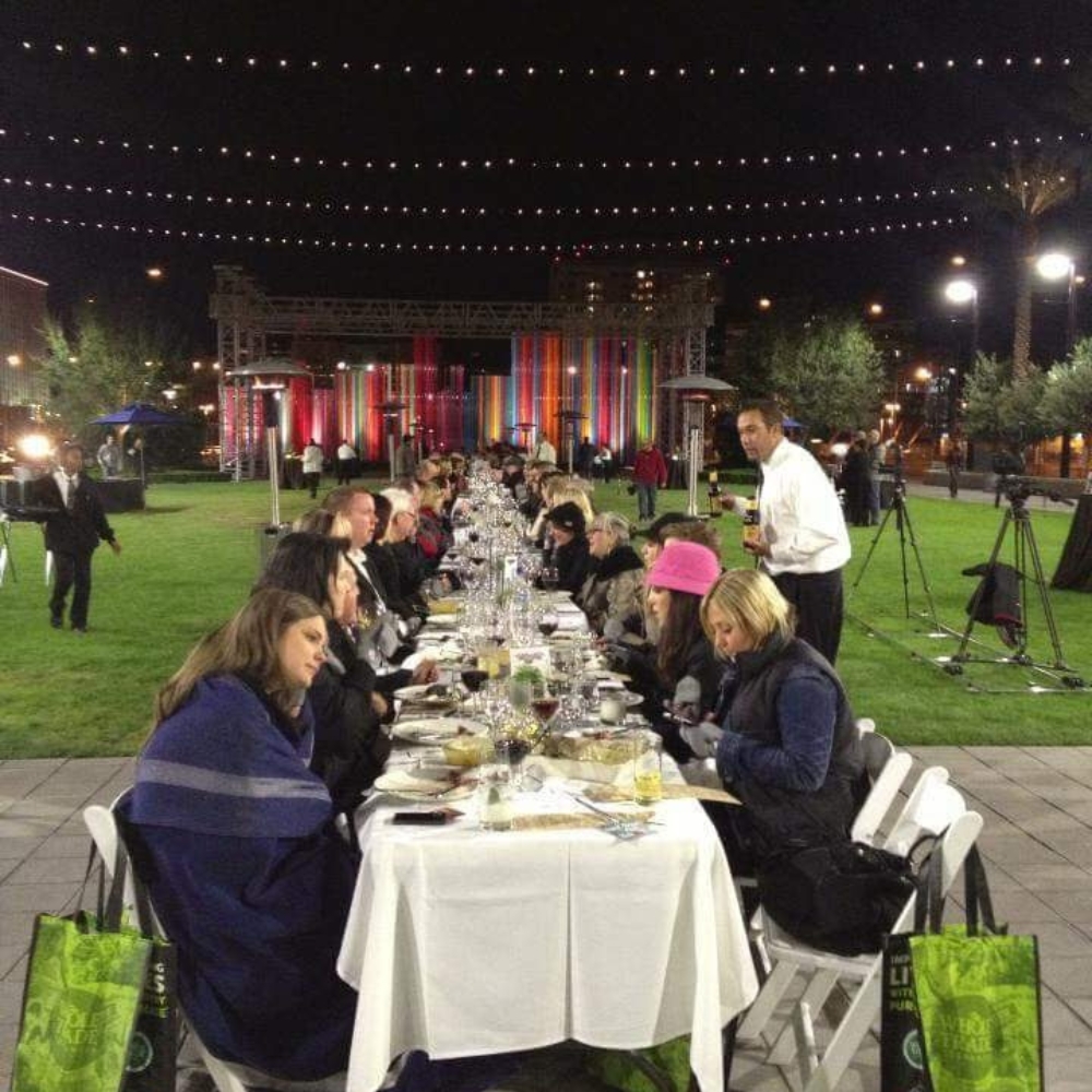 Project Dinner Table Themed Catering Ideas